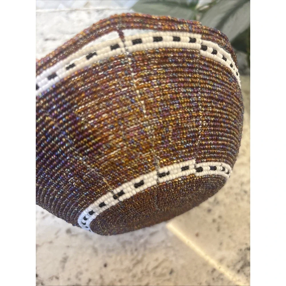 Beautiful Hand‎ Crafted African Beaded Small 7